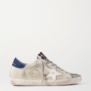 Golden Goose Super Star Classic With List Denim Heel Sneakers Size 36/ 6